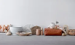 Creative Collection - Columbine Kande - Brun - Stentøj*Bloomingville Clearance