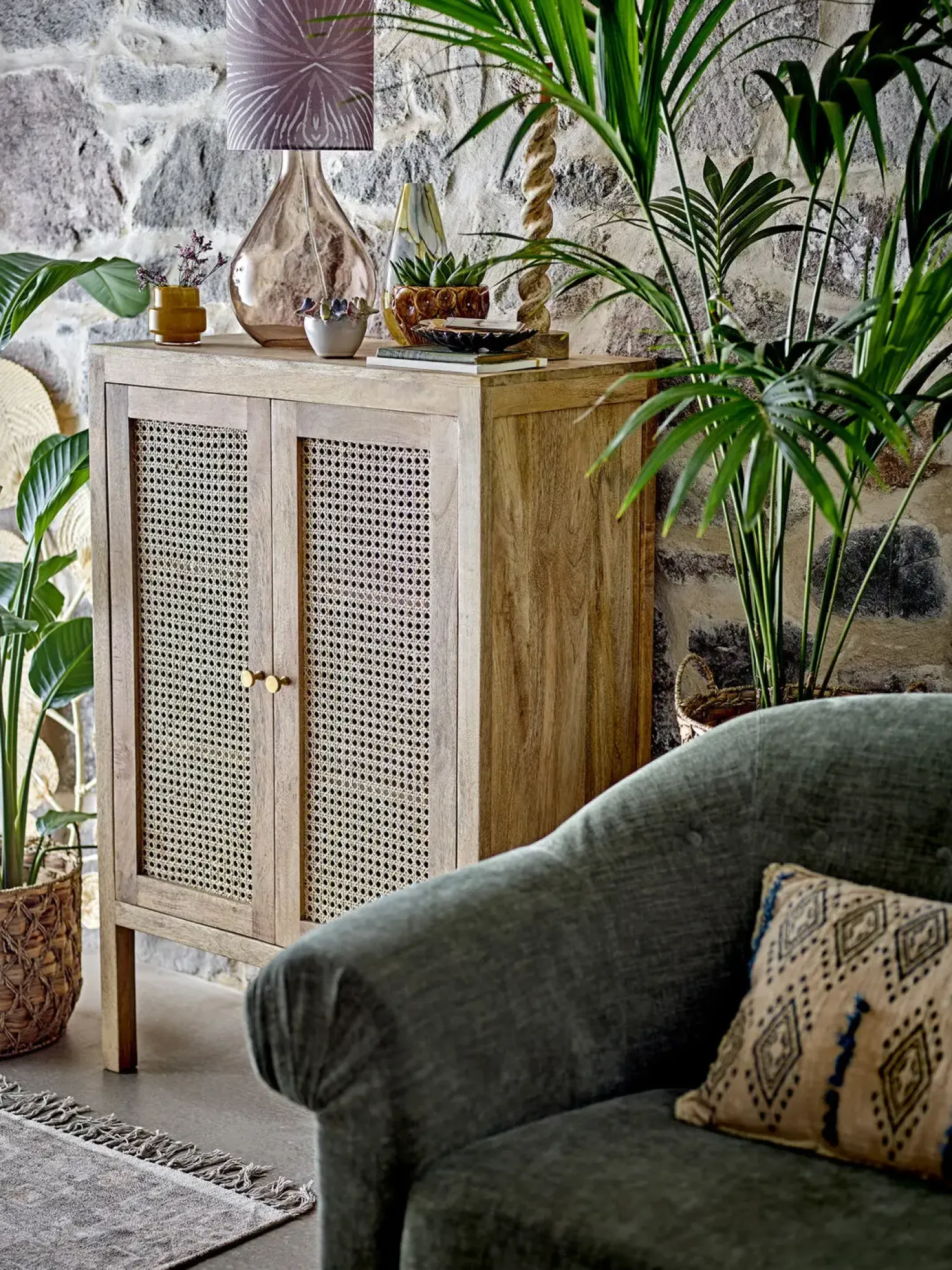 - Eanna Urtepotteskjuler, Grå, Stentøj*Creative Collection New