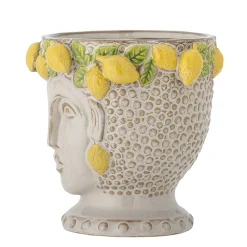- Limone Urtepotteskjuler, Gul, Stentøj^Creative Collection Clearance