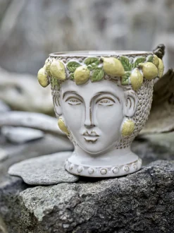 - Limone Urtepotteskjuler, Gul, Stentøj^Creative Collection Clearance