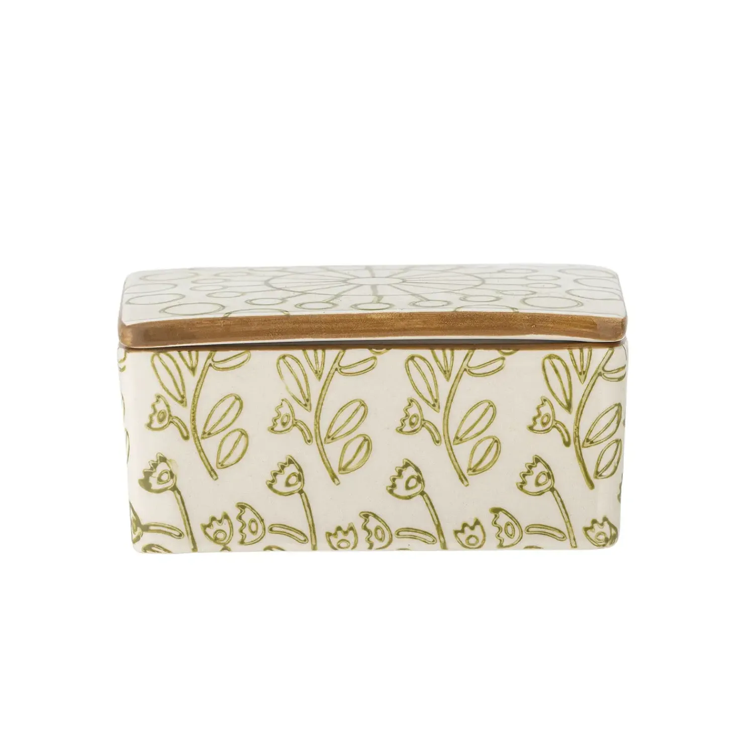 - Maple Smørboks, Grøn, Stentøj*Creative Collection Best