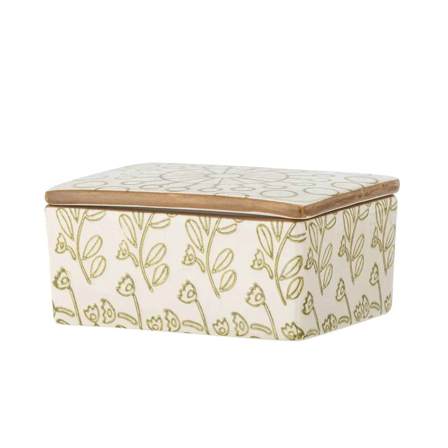 - Maple Smørboks, Grøn, Stentøj*Creative Collection Best