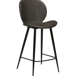 DAN-FORM - CLOUD Barstol - Vintage grå kunstlæder^ Clearance