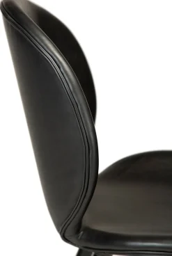 DAN-FORM - CLOUD Barstol - Vintage sort kunstlæder^ Hot
