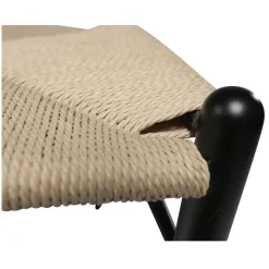 DAN-FORM - DELTA Stol - Natur Rattan/Sort Lak* Outlet