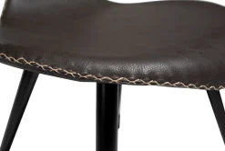 DAN-FORM - DOLPHIN Stol - Vintage grå kunstlæder* Online