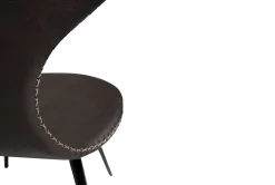 DAN-FORM - DOLPHIN Stol - Vintage grå kunstlæder* Online