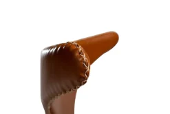 DAN-FORM - DOLPHIN Stol - Vintage lysebrun kunstlæder^ Clearance