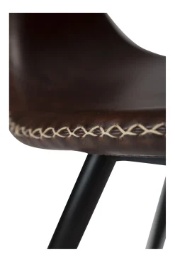 DAN-FORM - DOLPHIN Stol - Vintage cocoa kunstlæder* Outlet