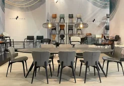 DAN-FORM - ECLIPSE udtræksbord - Gråbejdset ask^ Clearance