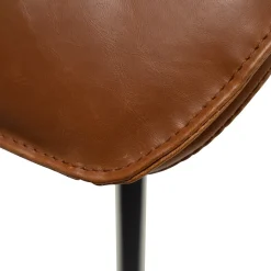 DAN-FORM - FIERCE Stol - Vintage lysebrun kunstlæder* Outlet