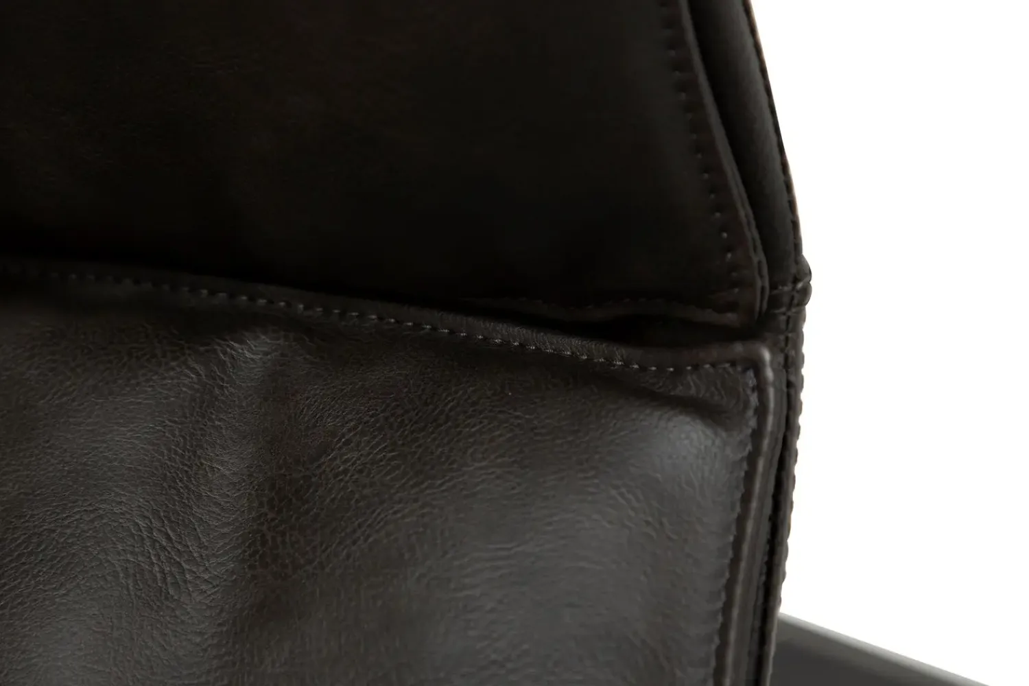 DAN-FORM - FIERCE Stol - Vintage grå kunstlæder^ Hot