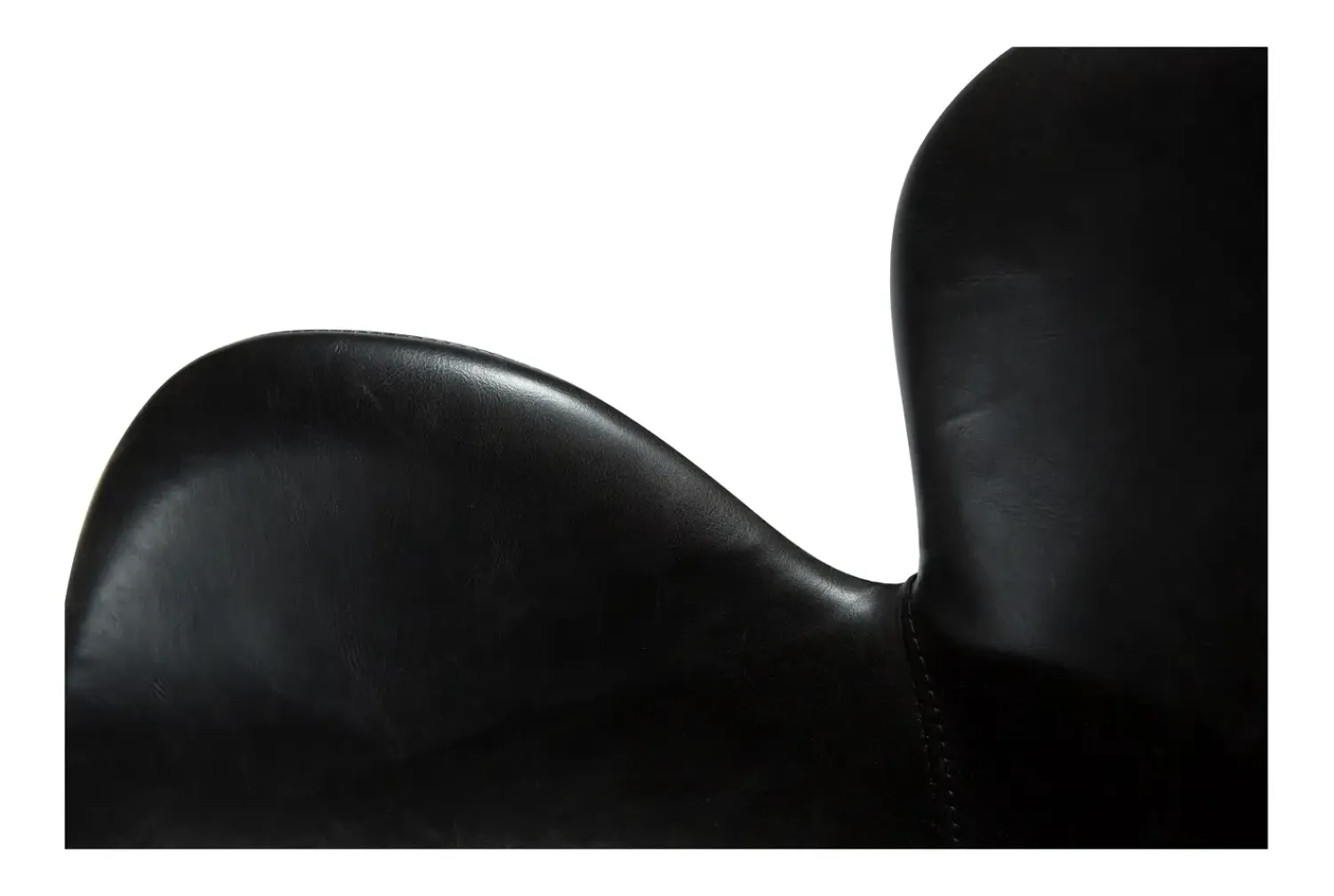 DAN-FORM - GAIA Office Stol - Vintage sort kunstlæder^ Online