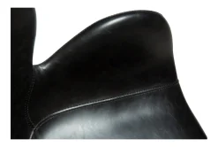 DAN-FORM - GAIA Office Stol - Vintage sort kunstlæder^ Online