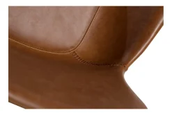 DAN-FORM - HYPE Stol - Vintage Lysebrun kunstlæder* Clearance
