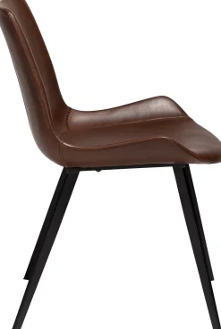 DAN-FORM - HYPE Stol - Vintage Cocoa kunstlæder* Sale