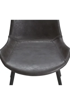 DAN-FORM - HYPE Stol - Vintage Grå kunstlæder* Best