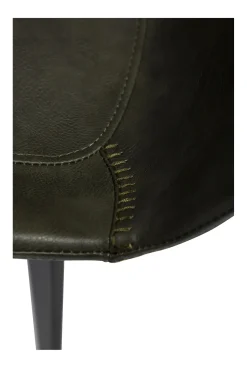 DAN-FORM - HYPE Stol - Vintage Grøn kunstlæder^ New