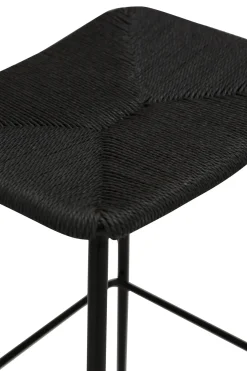 DAN-FORM - STILETTO Barstol - Sort papirsnor^ Outlet