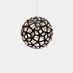 - Coral Pendel - Sort/natur Ø 60 cm*David Trubridge Clearance