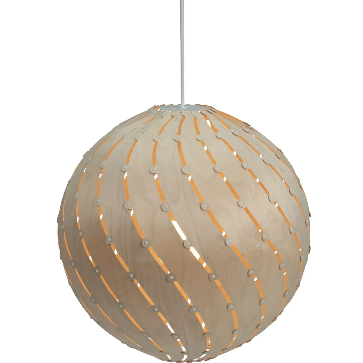 - Ebb Bounce Lampe, natur^David Trubridge