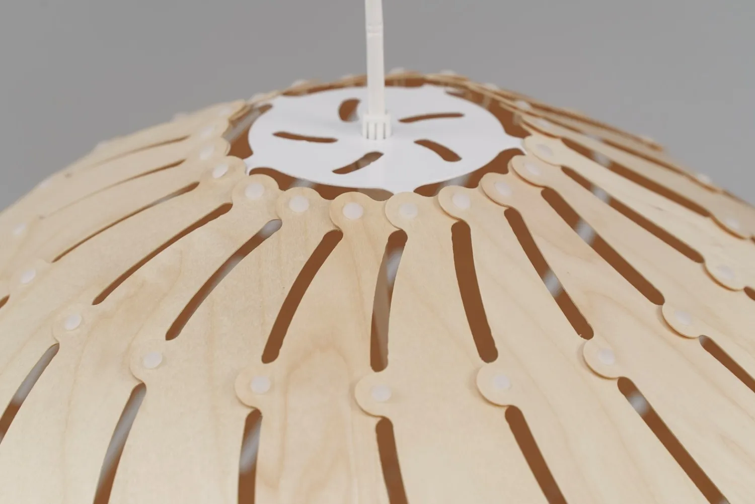 - Ebb Bounce Lampe, natur^David Trubridge