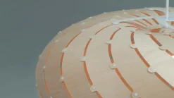 - Ebb Swell Lampe, natur^David Trubridge