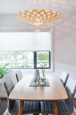 - Flax Pendel - White/White, 80 cm^David Trubridge