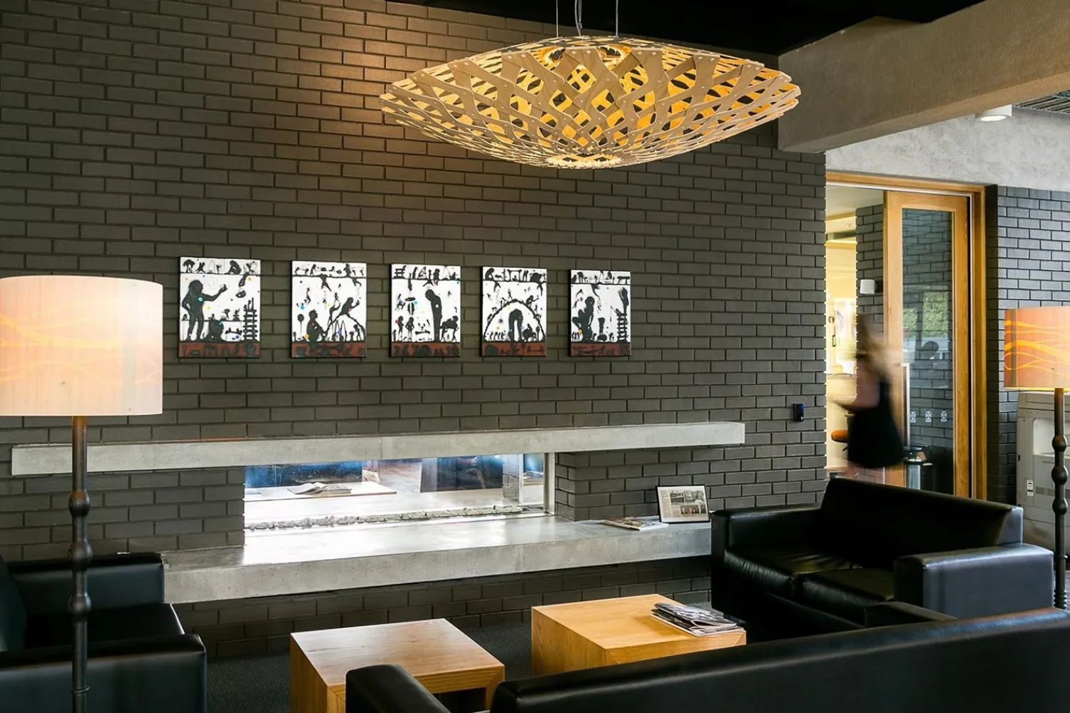 - Flax Pendel - Hvid/natur, 80 cm*David Trubridge Outlet