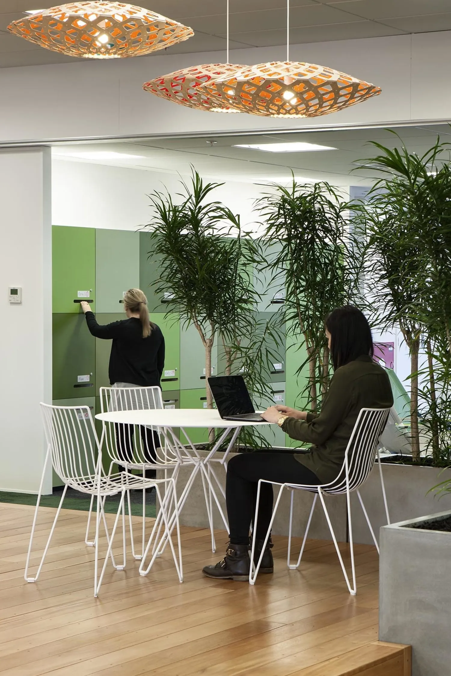 - Flax Pendel - Hvid/natur, 80 cm*David Trubridge Outlet