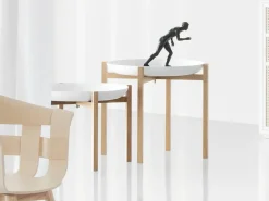 - Lille Bord - Tablo - Hvid/eg - Høj*Design House Stockholm Online