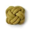 pude - Knot pude i gul*Design House Stockholm Online