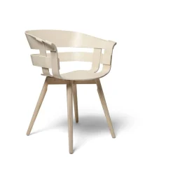 stol - Wick stol i ask sæde/ask ben^Design House Stockholm