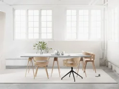 stol - Wick stol i eg sæde/eg ben*Design House Stockholm Sale