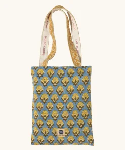 Doing Goods - Dug / sengetæppe - Stor - Blue Emma - 240 x 280 cm^ Sale