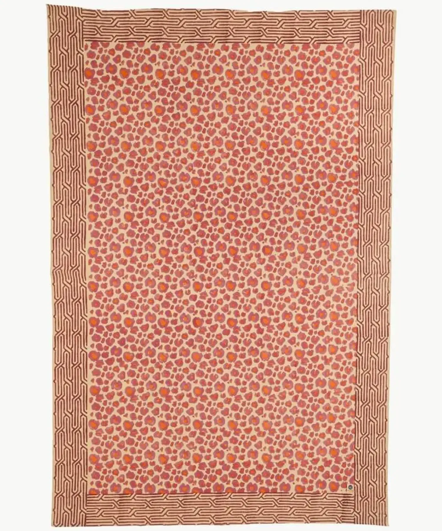 Doing Goods - Dug / sengetæppe - Pink Leopard - 220 x 140 cm*