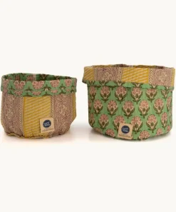 - Emma Fabric Basket Set - kurvesæt 2 stk.^Doing Goods Outlet