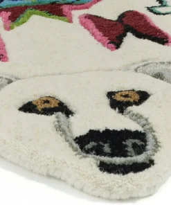 - Isbjørne tæppe - Kasbah Polar Bear - Small - 95 x 65 cm^Doing Goods New