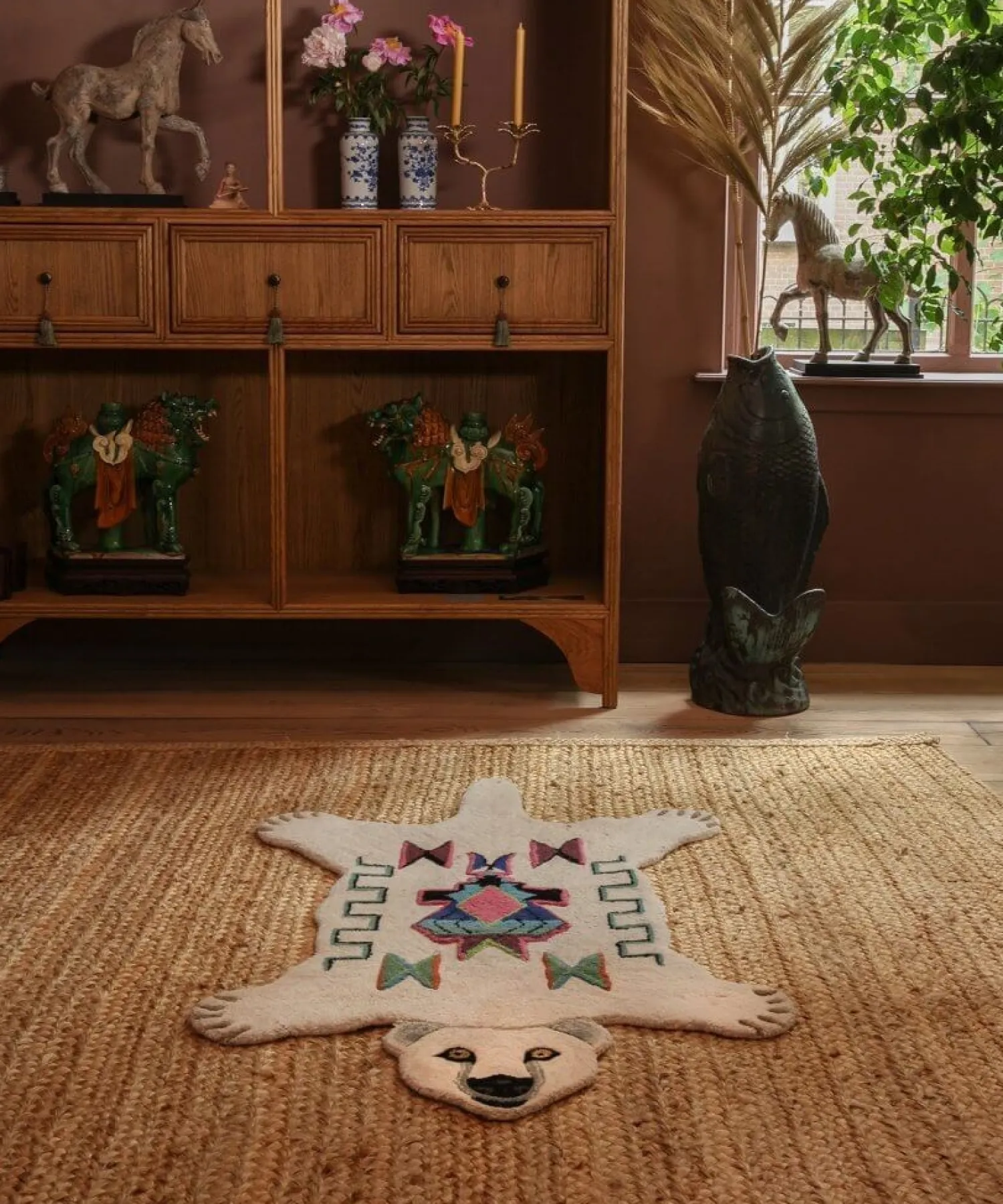 - Kasbah Polar Bear Gulvtæppe - Large*Doing Goods Sale