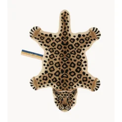 - Lilly Leopard Gulvtæppe - Large - brun^Doing Goods Clearance