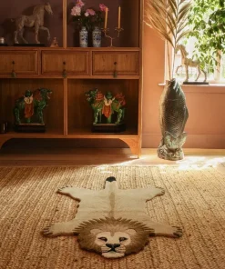 - Moody Lion Gulvtæppe - Large - 152x95x2 cm*Doing Goods New