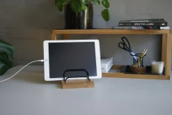 - Brass Dock - Tabletholder - Eg/Sort*Dot Aarhus Sale