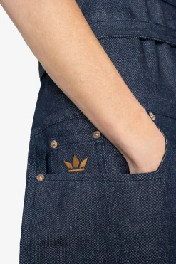 - 5 Pockets Forklæde - Slim Fit - Washed Grey Denim^Dutchdeluxes Discount