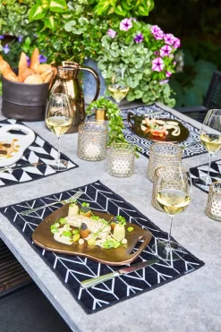 - Board plate/Tallerken - Ted - 31x22 cm - Platin^Dutchdeluxes Clearance