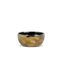 - Dented Bowl - Skåle - Sæt med 2 Large - Platin*Dutchdeluxes
