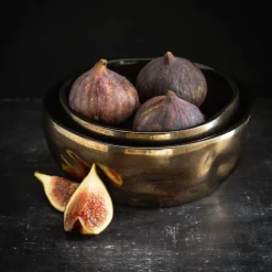 - Dented Bowl - Skåle - Sæt med 2 Large - Platin*Dutchdeluxes