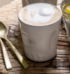 - Dented Cup/Krus - Keramik - Hvid*Dutchdeluxes New