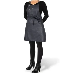 - Forklæde - Five Pockets Apron Slim Fit - Sort Læder^Dutchdeluxes Best