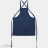 - Forklæde - Suspender Style - Denim Blue*Dutchdeluxes Hot