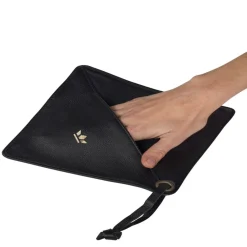 - Grydelap - Pot Holder - Sort Læder*Dutchdeluxes Hot